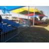 Buy cheap Basketball Court Steel Grandstand Opal Plastic Material Easy To Maintenance from wholesalers