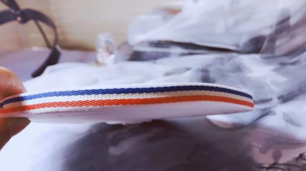 Buy cheap Modern Striped Wired Ribbon Grade 4 Color Fastness Perfect For Party Decorating from wholesalers