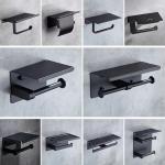 304 Stainless Steel Bathroom Roll Holder Wall Mount