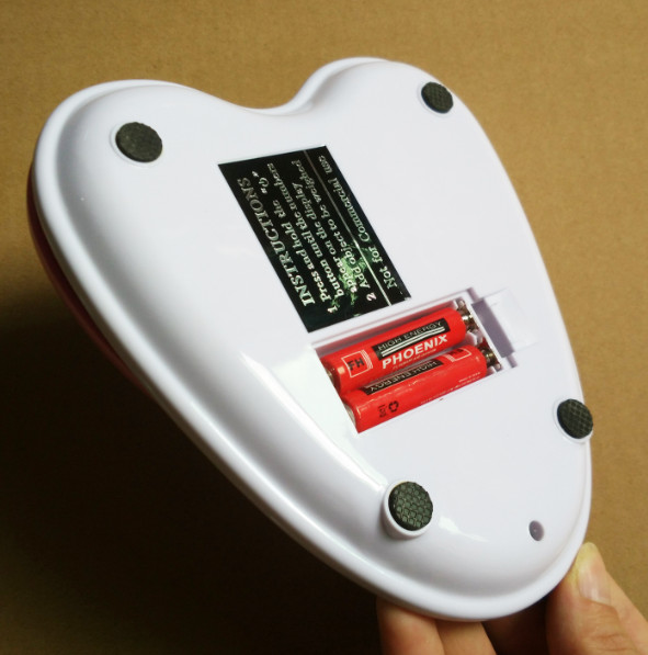Heart Shape Electronic Food Weighing Scales Portable For Kitchen Use