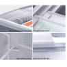 Buy cheap Soundless 500L Glass Top Island Freezer , Sliding Chest Freezer Supermarket from wholesalers