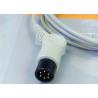 Buy cheap 6 Leads Compatible ECG Monitor Cable , 6 Pin Ecg Cables And Leadwires from wholesalers