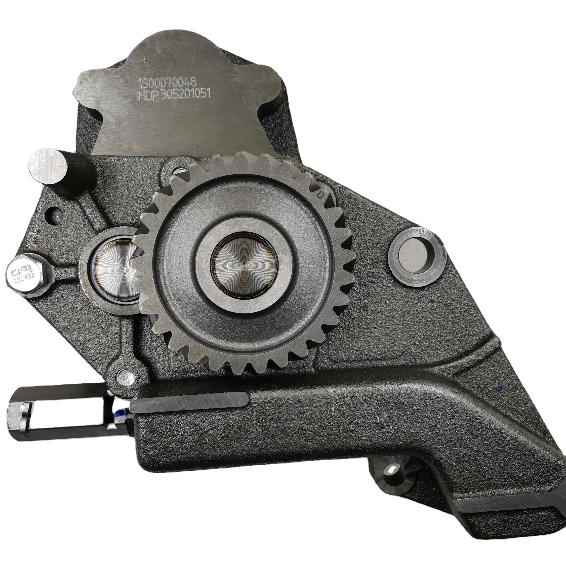 Standard Size AZ1500070021A OEM Original Aftermarket SINOTRUK Howo WD615 WP10 Engine Oil Pump
