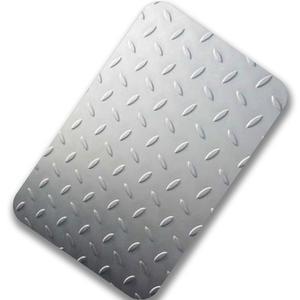 Buy cheap 430 904L 2b Embossed Checker Steel Plate Mirror Surface JIS S410 420 430 0.3mm from wholesalers