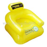 Buy cheap Inflatable Chair,Yellow Inflatable Sofa product