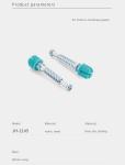 40mm Cold-Rolled Steel Minifix Connecting Bolts With Dowel, Furniture Cabinet