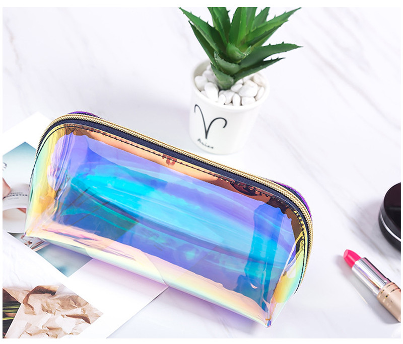 TPU Holographic Cosmetic Bag