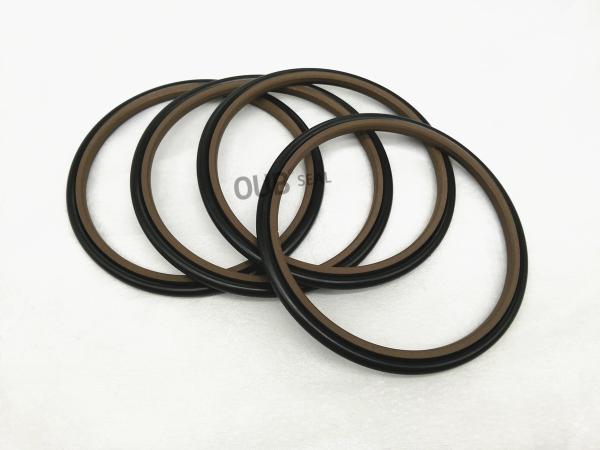 Buy cheap Excavator Hydraulic Cylinder Piston Rod Seals 140*155.5*6 HBTS HBY 145*160.5*6 from wholesalers
