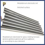 ASTM B 387 Molybdenum Rod 99.95% Purity 50mm 80mm Electrode Rod