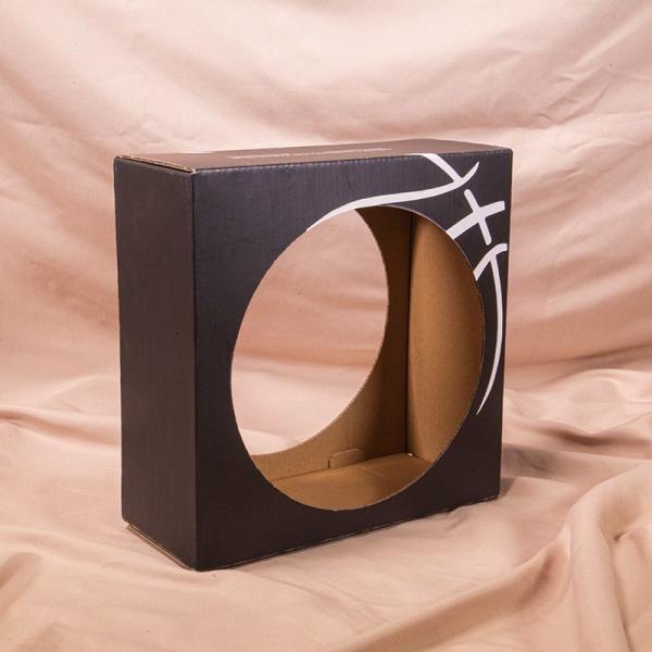 Buy cheap 3 Ply E Flute Rigid Corrugated Paper Display Box For Basketball Football Customized from wholesalers