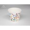 Buy cheap 8 oz Take Away Disposable Ice Cream Cups High Volume Creative Design from wholesalers