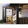 Buy cheap Prefab Sandwich Panel Container Restaurant 20ft 40ft Modular House Homes for Custom Mobile Shipping Bar in Coffee Shops from wholesalers