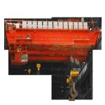 74 Ton Double Girder Cabin Control EOT Casting Crane
