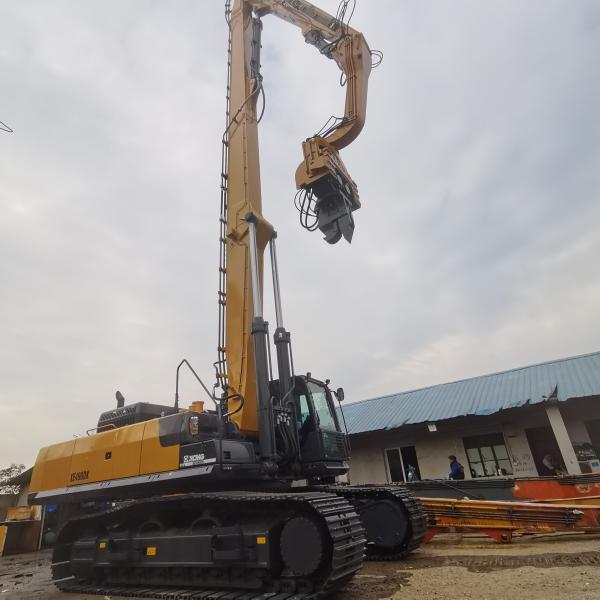 Buy cheap 18M Excavator Mounted Pile Driver 3300rpm Vibration Sinking from wholesalers