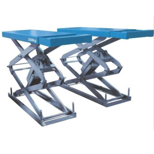 Buy cheap 45 Second Lifting Time Scissor Portable Car Lift For Garage Equipment 3.5tons from wholesalers