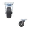 Buy cheap Swivel Rubber Light Duty Casters 66lbs Single Wheel Capacity from wholesalers