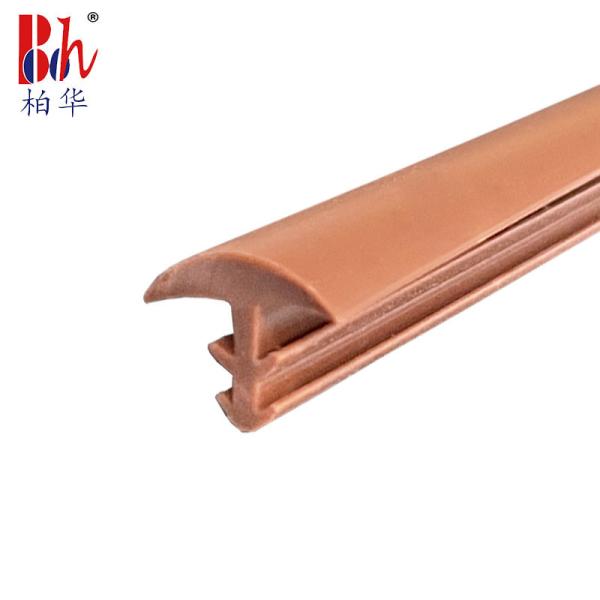 Buy cheap Solid T Shape Wooden Door Seal Strip Pvc Weather Strip Easy Installation from wholesalers