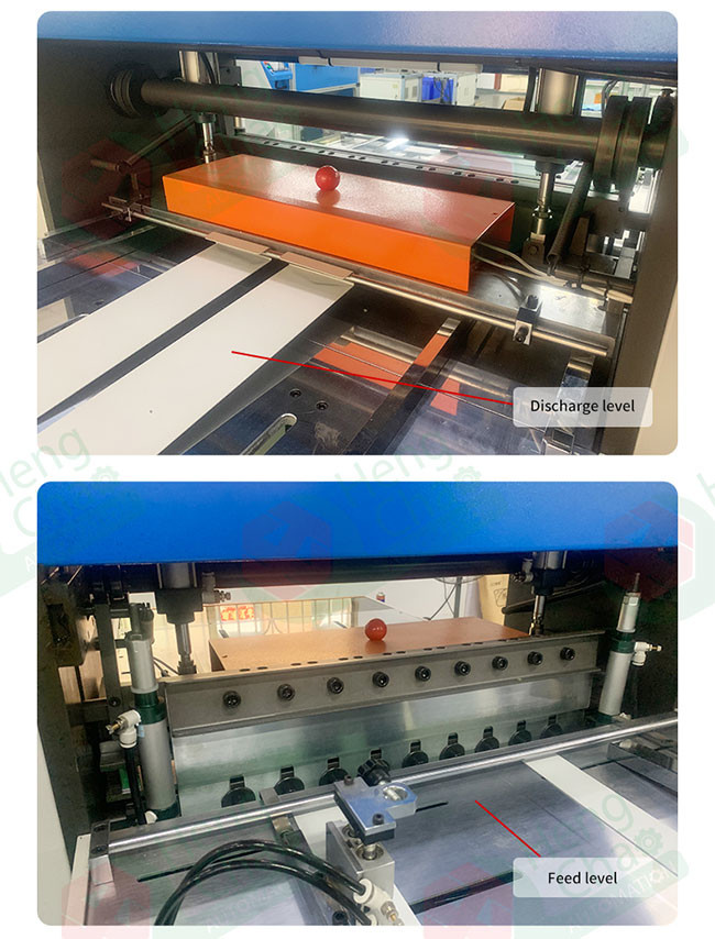 H8mm-55mm Air Filter Pleating Machine Filter Paper Cutting And Folding Machinery