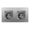 Buy cheap 60mm AC250V Electrical Wall Socket Bottom Box 4 Usb Plug Socket Port from wholesalers