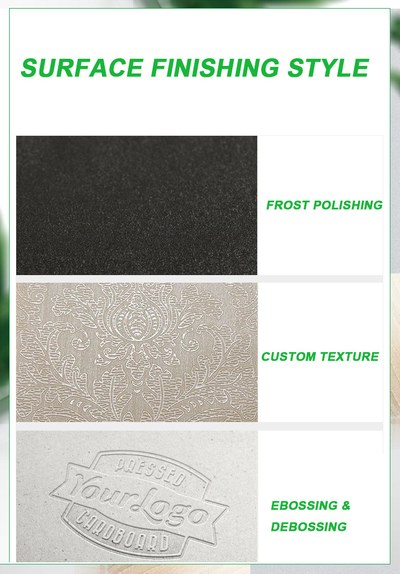 Eco Paper Custom Packaging Solutions Glossy Matt PP Finishing