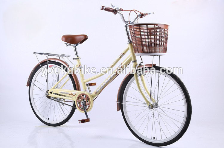 Lightweight Single Speed Ladies 24 Inch City Bike