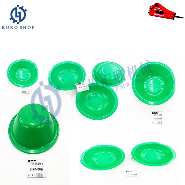 CATEE120H CATEE H140ES Rubber Diaphragm Membranes For Hydraulic Breaker