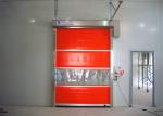 Colorful Quick Interior High Speed Shutter Door With Wind - Bar