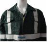 Buy cheap Cotton Navy Blue Fr Coveralls With Reflective Tape / Flame Resistant Workwear from wholesalers