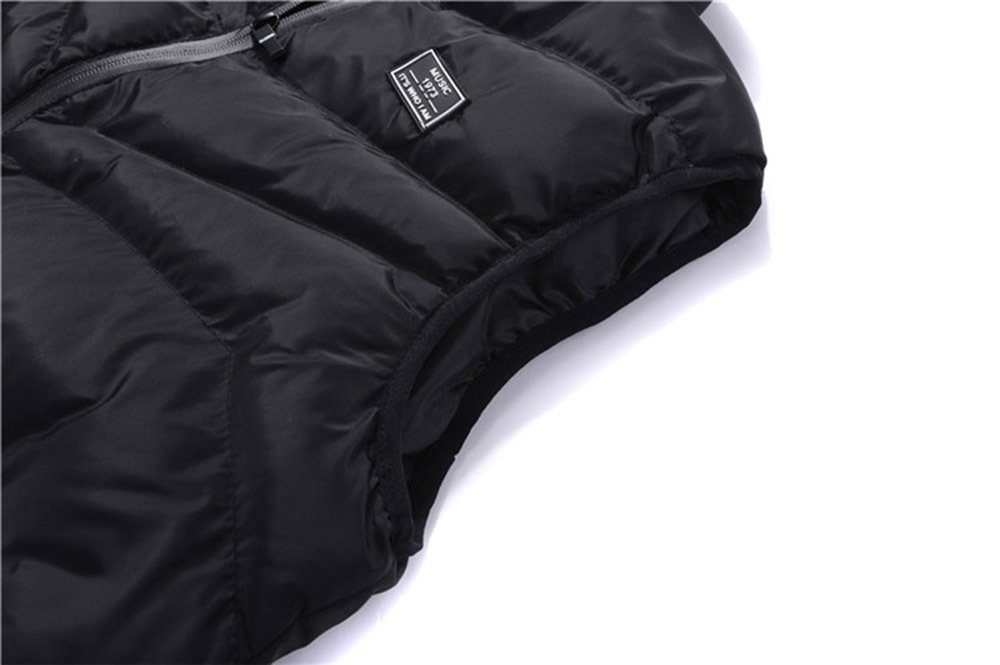 2020 Hot Sell Windproof Fashion Sleeveless Utility Stand Collar Quilted Puffer Down Vest Work Vest Mens Gilet