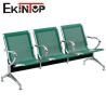 Buy cheap Green Stainless Steel 3 Seater Chair For Clinic Airport School from wholesalers