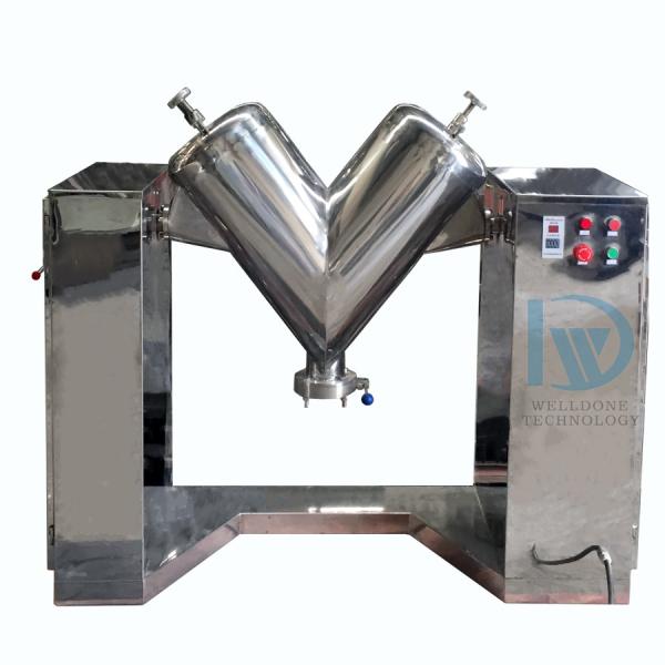 Buy cheap Dry V Type Powder Mixer Chemical Pharmaceutical Powder Blender Machine from wholesalers