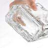Buy cheap Clear 500ml 50cl Square Glass Gin Bottle Vodka Spirit Liquor Tequila Rum Whiskey with T Cork from wholesalers