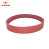 Buy cheap Auto Cutter Part Number 128175 Vector IX Q80 M88 MH8 Parts 0.099kg Red Timing Belt from wholesalers