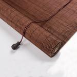 Wooden Shades Bamboo Roller Blind Sunscreen Colorful Curtain For Home 90*180cm