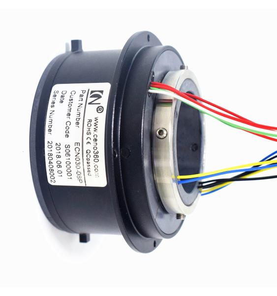 Buy cheap Aluminum Alloy High Speed Slip Ring , Rotary Slip Ring Sandblasting Oxidation from wholesalers