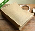 Customized Jute Tote Bags Fashion Large Reusable Shopping Bags for Women
