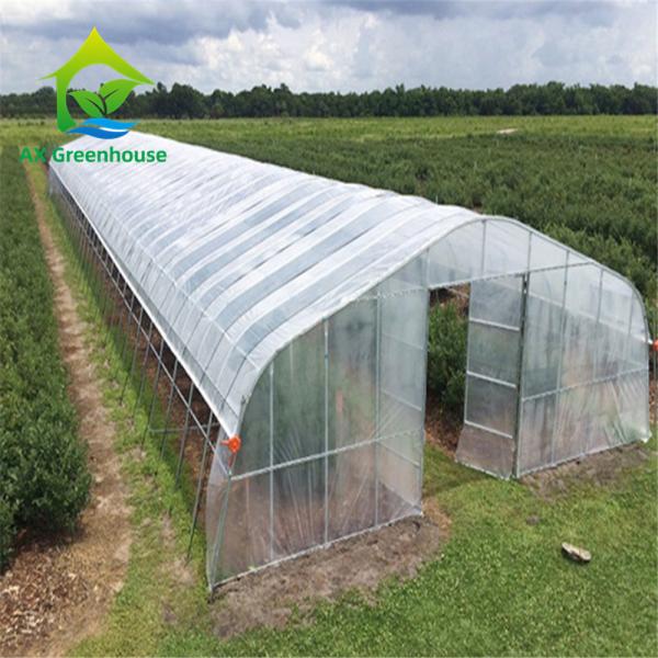 Buy cheap Economical 200 Mircon Polyfilm Walk In Tunnel Greenhouse For Tomato from wholesalers