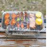 Buy cheap Outdoor Camping Portable Disposable Charcoal BBQ Grill with Design and 32X24X6cm Size from wholesalers