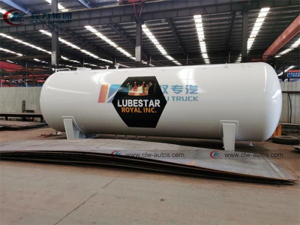 Buy cheap SONCAP Certificated 25 Tons LPG Storage Tank For Gas Filling Station from wholesalers
