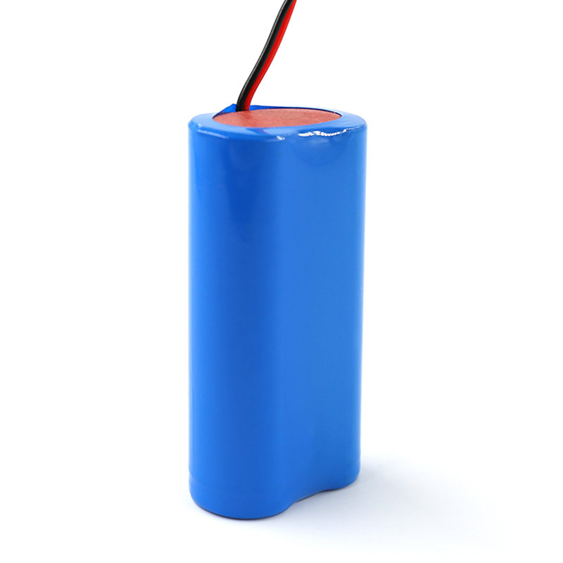 ICR18650 2S1P 7.4 V 2200mAh Lithium Ion Battery Pack For Bluetooth Speaker
