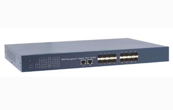 Buy cheap 1000M SFP Full Duplex 2 ports Ethernet Switch 1310nm with 8K MAC from wholesalers
