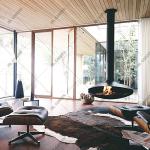 Roof Mounted Wood Burning Fire Pits Suspended Fireplace Cocoon Hanging Fireplace