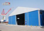 Aluminum and PVC Outdoor Warehouse Tents With Steel Sandwich Hard Wall