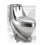 Middle East Style Sanitary Ware Floor Stand Golden Color Diamond Gold Wc Toilet