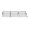 Buy cheap CE Aluminum 100cm Door Window Awning Canopy from wholesalers