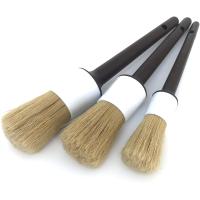 Buy cheap Boars Hair Soft Car Detailing Brush Set For Washing Emblems Wheels Interior product