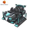 Buy cheap Fiberglass 9D VR Shooting Cinema 6 Person VR Chair Roller Coaster Arcade Game Simulator from wholesalers