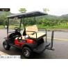 Buy cheap Red 4 Seater Golf Buggy , Off Road Electric Golf Cart With Steel Front Bumper from wholesalers