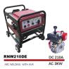 Buy cheap 210A Arc DIESEL powered Engine Welder Generator 12.5L Small Tank from wholesalers