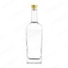 Buy cheap Customized Bottle Color 750ml Square Vodka Glass Bottle for Brandy and Gin from wholesalers